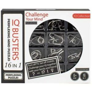 Puzzles | 16 Metal Iq Busters Puzzle 2 Games Puzzles