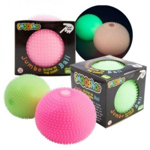 Sensory Toys | Smooshos Jumbo Spiky Glow-In-The-Dark Ball – 10Cm Fidget & Sensory Toys Assorted