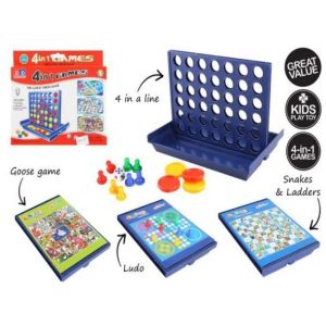 Board & Card Games | 4 In 1 Value Games Board & Card Games Board & Card Games