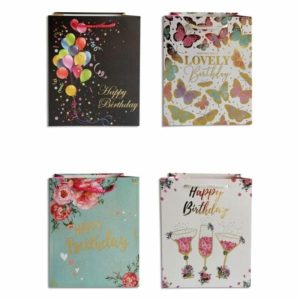 Gift Bags | Happy Birthday Large Gift Bag – 26Cm X 32Cm X 12.5Cm Gift Bags Assorted