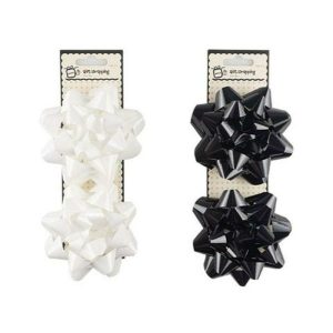 Gift Bows | 2 Pack Metallic Bow – 10Cm Gift Bows Gift Bows